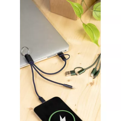 Rafob brelok kabel ładujący USB - ciemno niebieski (AP864127-06A)
