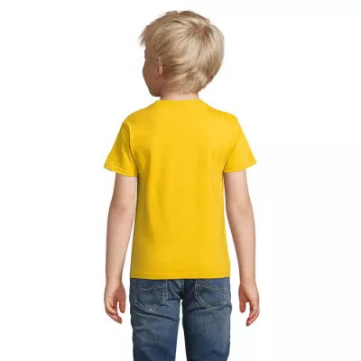 Koszulka organiczna 150 g/m² Sol's CRUSADER KIDS - Dorado (S03580-GO)