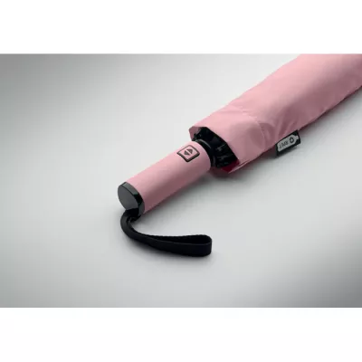 Parasol odwrotny składany 23" z RPET AGUMBE - Dziecięcy Róż (MO2925-11)