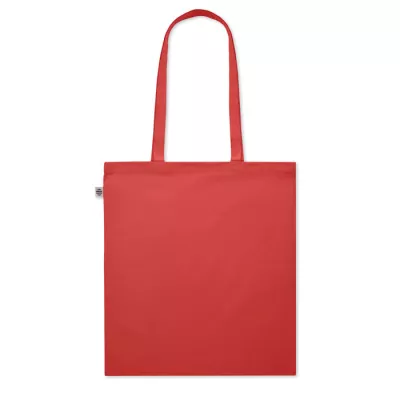 Torba na zakupy z bawełny organicznej 180 g/m² ONEL - Czerwony (MO6711-05)