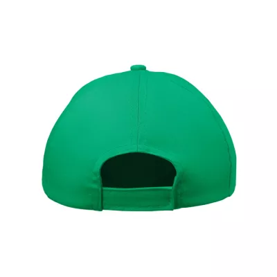 Czapka z daszkiem dziecięca 180 g/m² BUZZ KIDS - Zielony (MO2346-09)