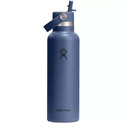 Butelka na wodę Hydro Flask Standard Mouth, pojemność 621 ml, izolowana, ze stali nierdzewnej - Średnioniebieski (10099052)