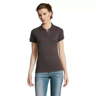 Koszulka polo damska 200 g/m² Sol's PRIME WOMEN - Ciemny Szary (S00573-DG)