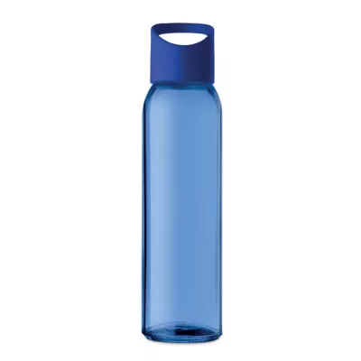 Butelka szklana z uchwytem 470 ml PRAGA - Niebieski (MO9746-37)