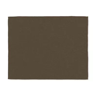 Koc polarowy RPET 120x150 cm 280 g/m² LOGAN - Ziemia (MO6804-42)