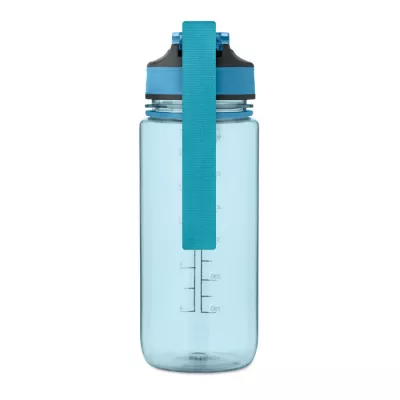 Butelka sportowa motywacyjna z RPET 700 ml ENKEL - Przezroczysty Blekitny (MO2792-52)