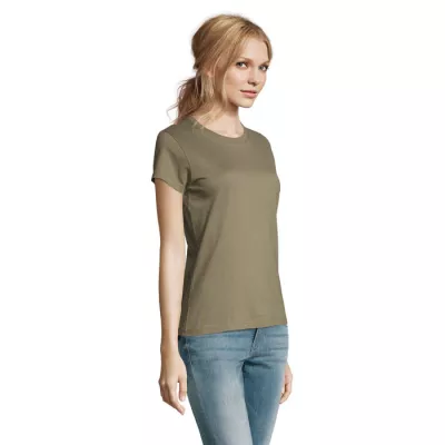 Koszulka damska 190 g/m² Sol's IMPERIAL WOMEN - Khaki (S11502-KH)