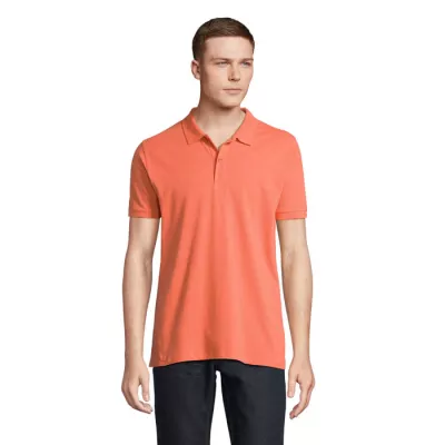 Polo męskie organiczne 170 g/m² Sol's PLANET MEN - Pop Orange (S03566-PO)