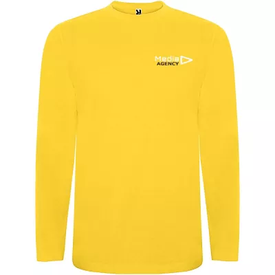 Extreme koszulka z długim rękawem o gramaturze 160 g/m2 - Żółty (K1217-YELLOW)