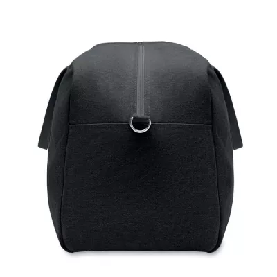Torba podróżna z recyklingu 450 g/m² DUFFAS COLOUR - Czarny (MO2508-03)