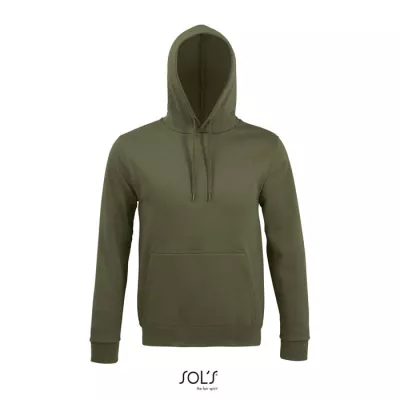 Bluza unisex z kapturem 280 g/m² Sol's SNAKE - Army (S47101-AR)
