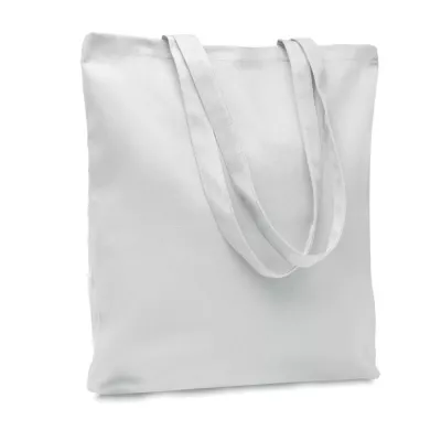 Torba bawełniana na zakupy 270 g/m² RASSA COLOURED - Bialy (MO6442-06)