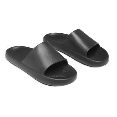 Klapki basenowe unisex z EVA rozmiar 40–41 EVASLIDE - Czarny (MO2897-03)