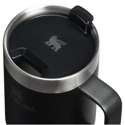 Kubek termiczny Stanley Everyday Suburban 473 ml wykonany z recyklingowanej stali nierdzewnej  - Czarny (10097890)