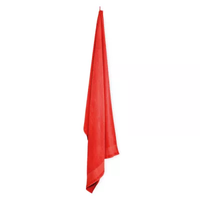 Ręcznik kąpielowy 380 g/m² 100x150 cm ISLAND 100 - Czerwony (MO2767-05)