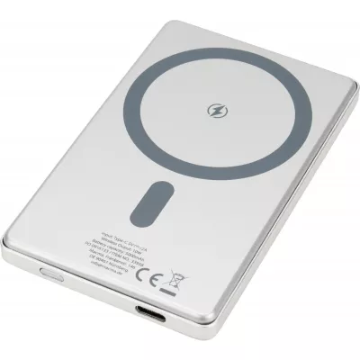 Power bank 5000 mAh z ładowarką indukcyjną Magsafe DONETSK - szary (395807)