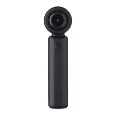 Wentylator przenośny turbo z LED TECHMATE BAMBOO - Czarny (MO2650-03)