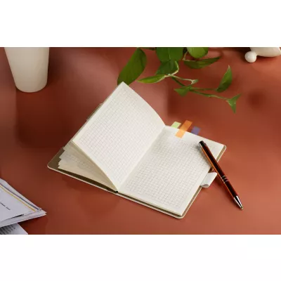 Notes z karteczkami samoprzylepnymi STIKLO A6 - biały (18224-01)