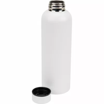 Butelka ze stali z recyklingu 700 ml CrisMa VERENA - biały (8481606)