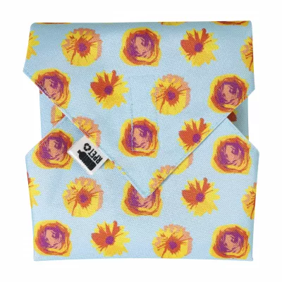 CreaSnack Fold personalizowana torba na kanapki RPET - biały (AP716996)