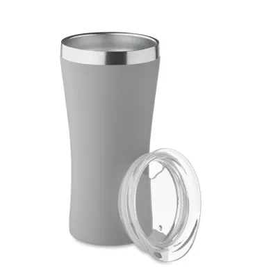 Kubek termiczny ze stali z recyklingu 160 ml OZ - Szary (MO2326-07)