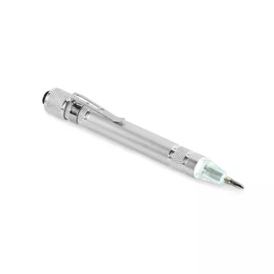 Multitool w kształcie długopisu z latarką TUBULAR - Srebrny (MO2498-14)