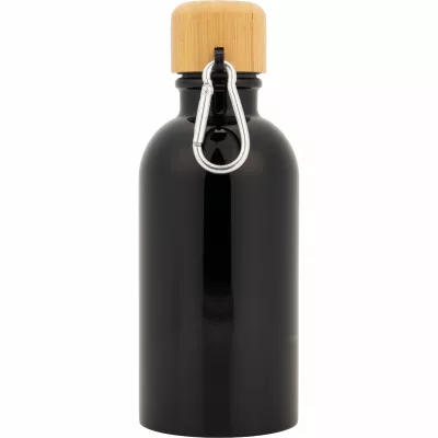 Butelka metalowa 400 ml MARILYN - czarny (8497203)