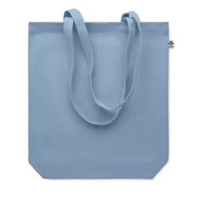 Torba płócienna z bawełny organicznej 270 g/m² COCO - Baby Blue (MO6713-66)