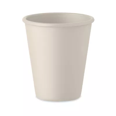 Kubek wielorazowy z PLA 200 ml CUPFUL - Bezowy (MO2607-13)