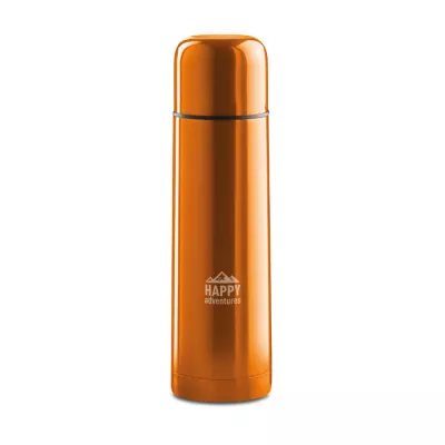 Termos stalowy dwuścienny 500 ml CHAN - Pomaranczowy (MO8314-10)