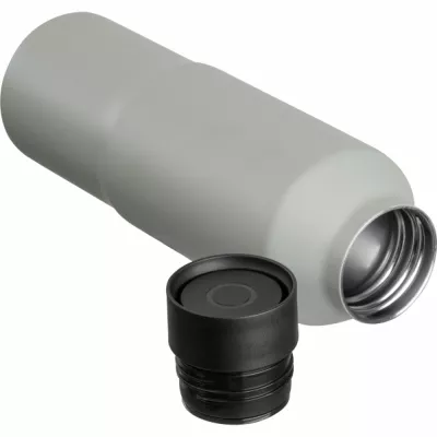 Butelka termiczna ze stali z recyklingu 600 ml CrisMa PENNY - szary (8482907)