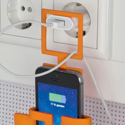 Uchwyt na telefon PENELOPE - pomarańczowy (2346010)