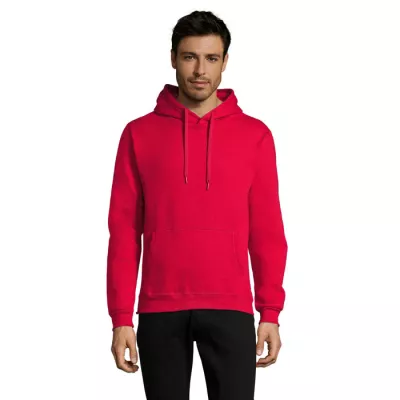 Bluza unisex z kapturem 280 g/m² Sol's SNAKE - Czerwony (S47101-RD)