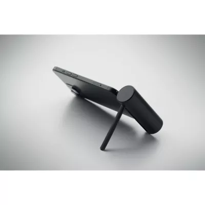 Powerbank z podstawką 5000 mAh PD 20W POWERKAU - Czarny (MO2967-03)