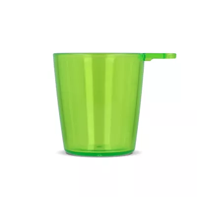 Kieliszek festiwalowy ze smyczą - ciemnozielony transparentny (LT90870-N0430)