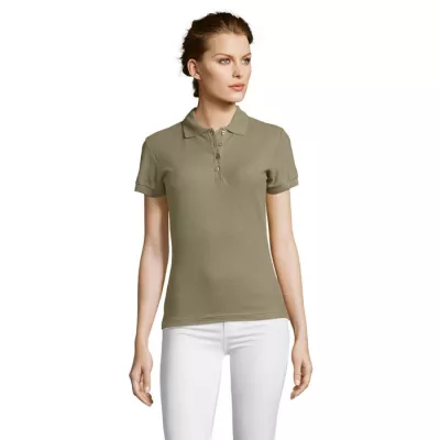 Koszulka polo damska piqué 210 g/m² Sol's PEOPLE - Khaki (S11310-KH)