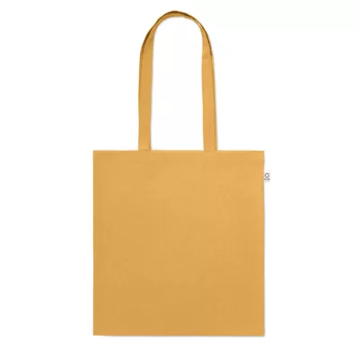 Torba z bawełny z recyklingu 140 g/m² VIVEKA COLOUR - Ochre (MO2302-78)