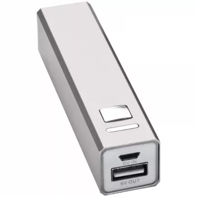 Power bank 2200 mAh PORT HOPE - szary (302907)