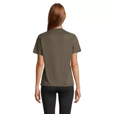 Koszulka sportowa damska Sol's VORTEX WOMEN - Army (S04788-AR)