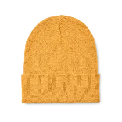 Czapka zimowa unisex z mankietem BEANIX - Zólty (MO2705-08)
