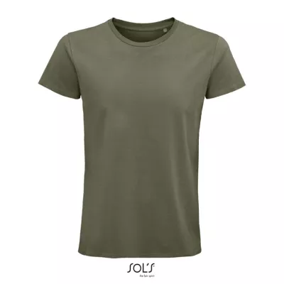 Koszulka męska organiczna 175 g/m² Sol's PIONEER MEN - Khaki (S03565-KH)