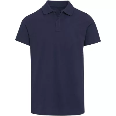 Graphite organiczna koszulka polo unisex o gramaturze 180 g/m², z krótkim rękawem i certyfikatem OCS - Granatowy (39559-NAVY)