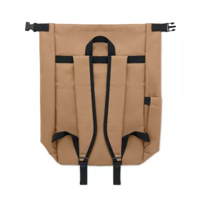 Plecak na laptop 15" z RPET 600D UNITON - Khaki (MO2969-39)
