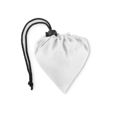 Torba składana z RPET 190T w etui FOLDPET - Bialy (MO9861-06)
