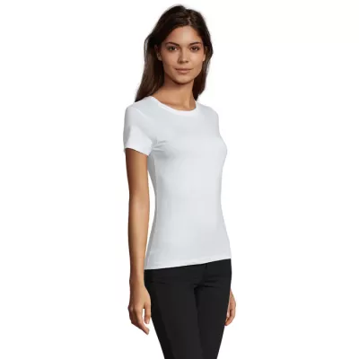 Koszulka damska 150 g/m² Sol's REGENT FIT WOMEN - Bialy (S02758-WH)