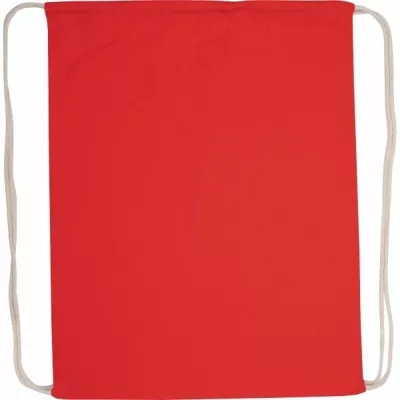Worek bawełniany 140 g/m2 BUDAPEST - czerwony (002405)