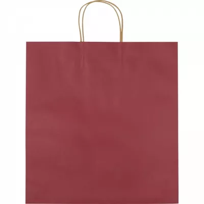 Torba papierowa duża 120 g/m2 GUS - bordowy (6181702)