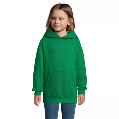 Bluza dziecięca z kapturem 280 g/m² Sol's SLAM KIDS - Zielony (S13255-KG)