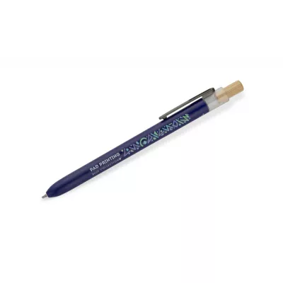 Długopis z odpadów ocean bound OCEANO - niebieski (19740-03)