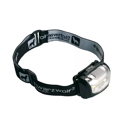 Latarka czołowa LED TRONADOR Schwarzwolf - czarny (F2300600AJ303)